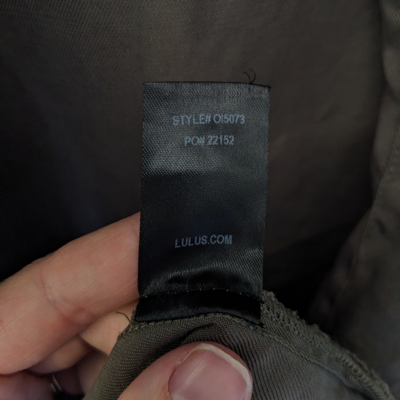 Lulus Happily Weather After Olive Green Trench Coat - Picture 9 of 9